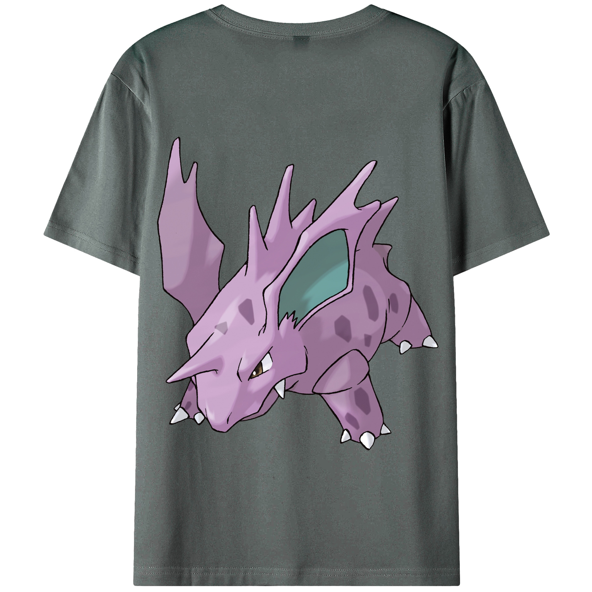 （画像用） ポケットモンスター Pokémon 綿100％半袖Tシャツ（背面プリント）